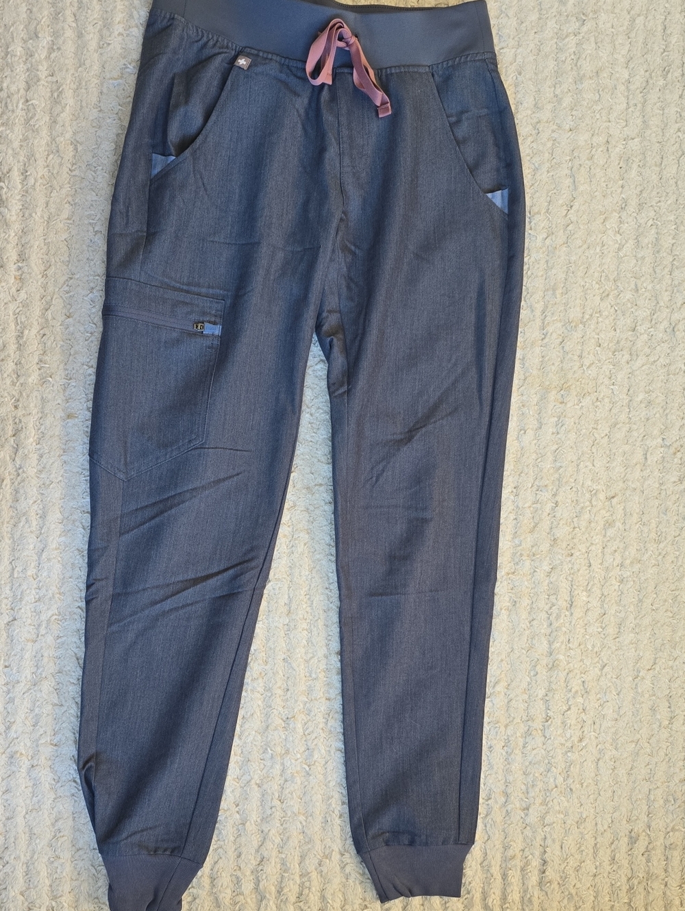 XXS Heather Denim Figs Joggers